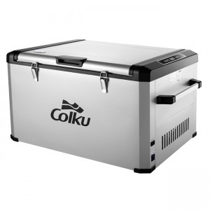 60L big capacity DC 12V/24V portable camping car fridge with single zone single temperature for RV caravan