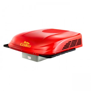 Dc 24v rooftop parking air conditioner all in one design battery power