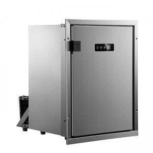 40L DC 12V/24V built in upright fridge with dual zones dual temperature for RV Yacht caravan