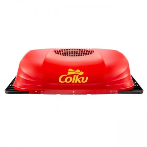 Dc 24v rooftop parking air conditioner all in one design battery power
