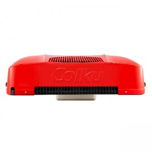 Dc 24v rooftop parking air conditioner all in one design battery power