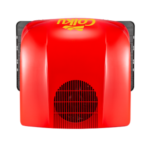 Dc 24v rooftop parking air conditioner all in one design battery power