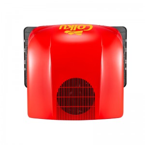 Dc 24v rooftop parking air conditioner all in one design battery power